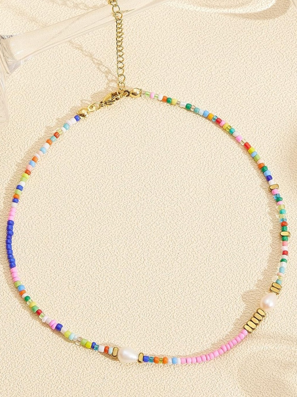 Wellike Freshwater Pearl Beaded Choker Necklace - Handmade NWOT